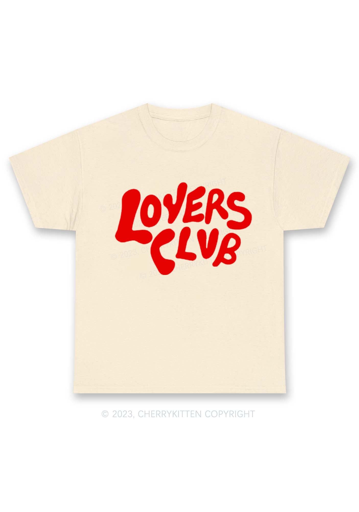 Lovers Club Y2K Chunky Shirt Cherrykitten