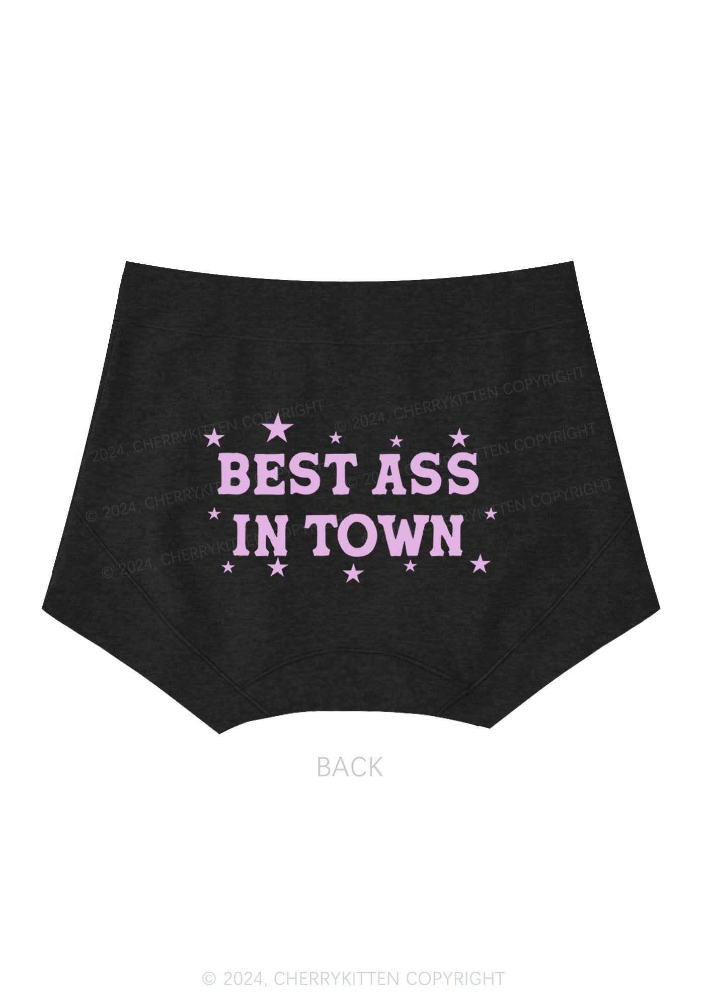 Best In Town Y2K Mid Rise Waist Boyshort Cherrykitten