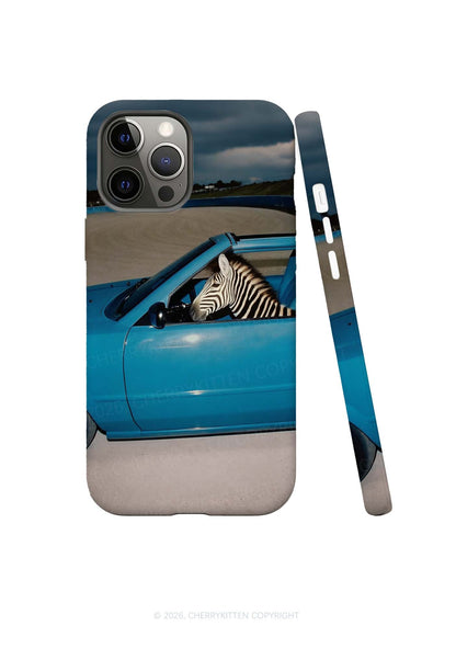 Zebra Driver Y2K Phone Case Cherrykitten