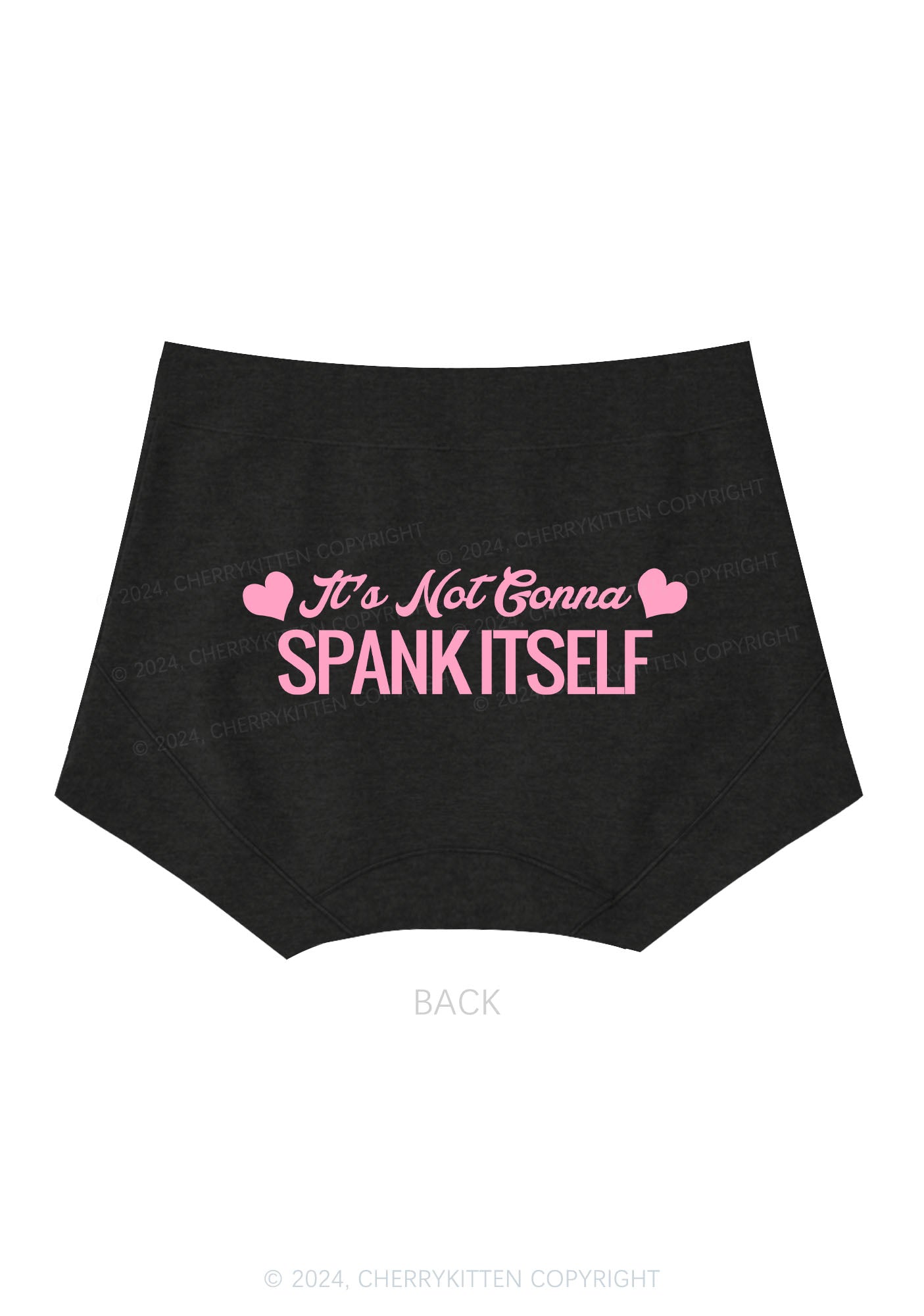 Spank Itself Y2K Mid Rise Waist Boyshort Cherrykitten