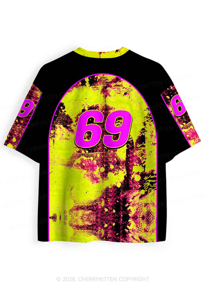 Make DJs Mix Again Y2K Sport Jersey Shirts Cherrykitten