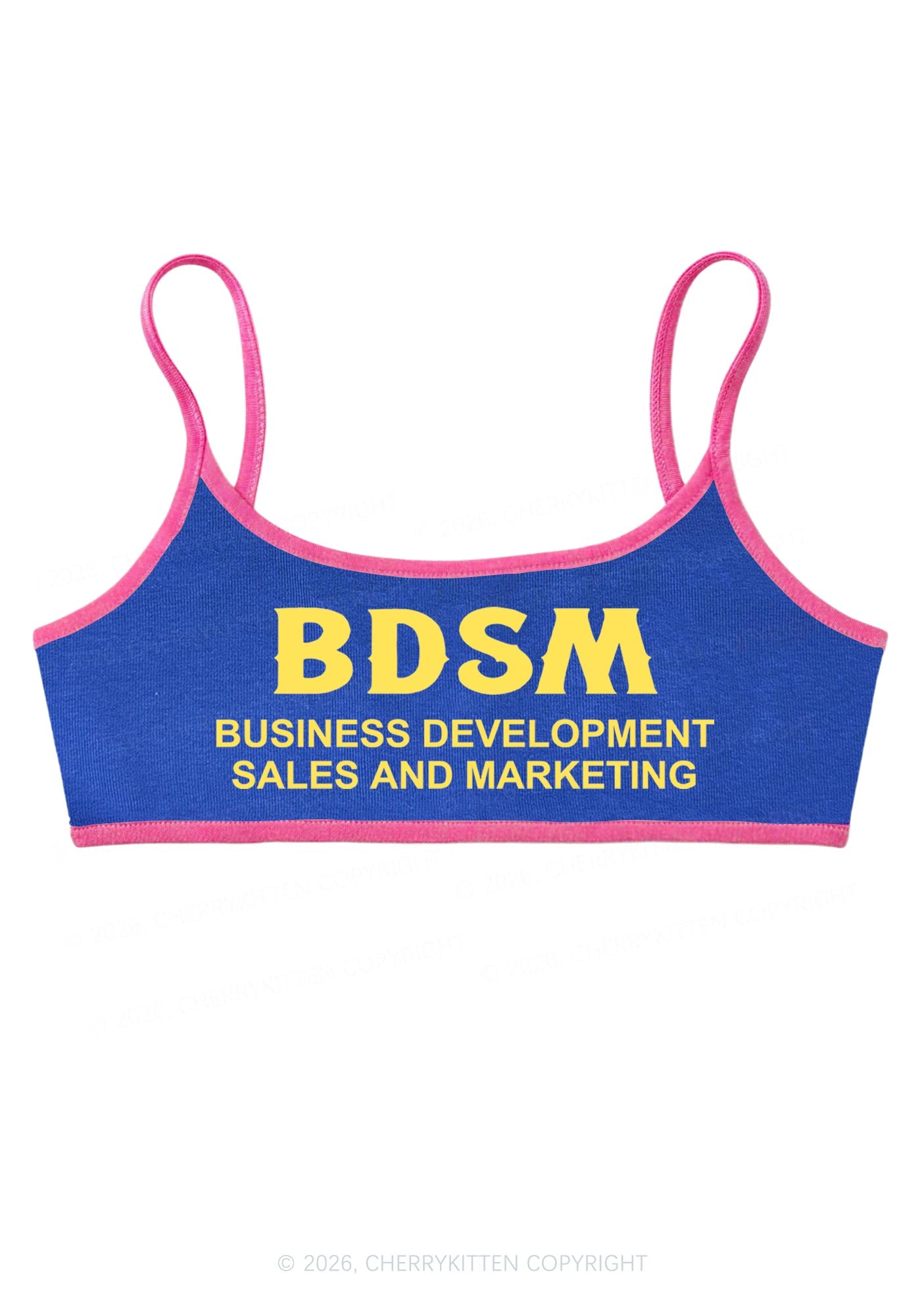 Business Development Y2K Super Crop Cami Cherrykitten