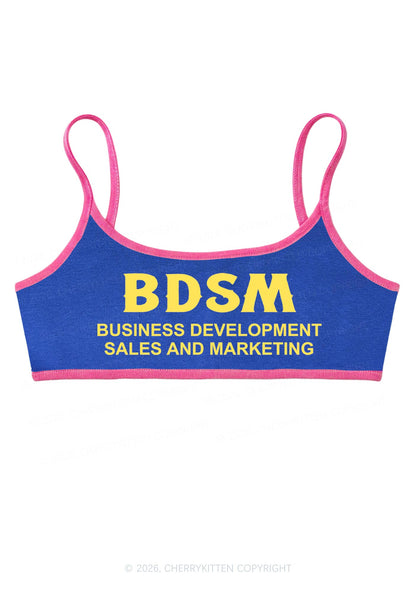Business Development Y2K Super Crop Cami Cherrykitten