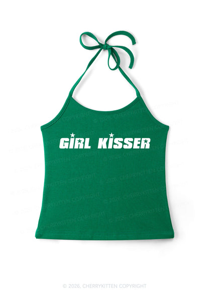 Girl Kisser Star Pride Y2K Halter Neck Cami Cherrykitten