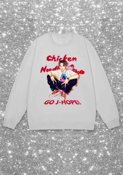 Go JH Kpop Y2K Sweatshirt Cherrykitten