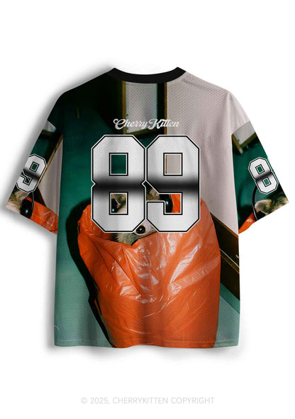 Custom Stay Trashy Y2K Sport Jersey Shirts Cherrykitten