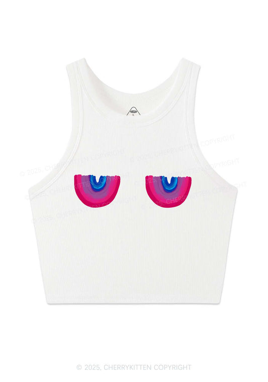 Bisexual Bxxb Y2K Crop Tank Top Cherrykitten