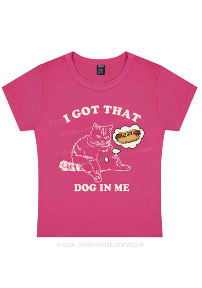 Curvy I Got That Y2K Baby Tee Cherrykitten