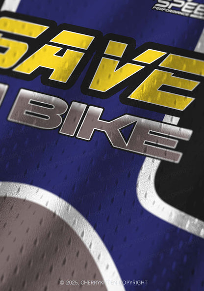 Custom Save A Bike Y2K Sport Jersey Tank Cherrykitten