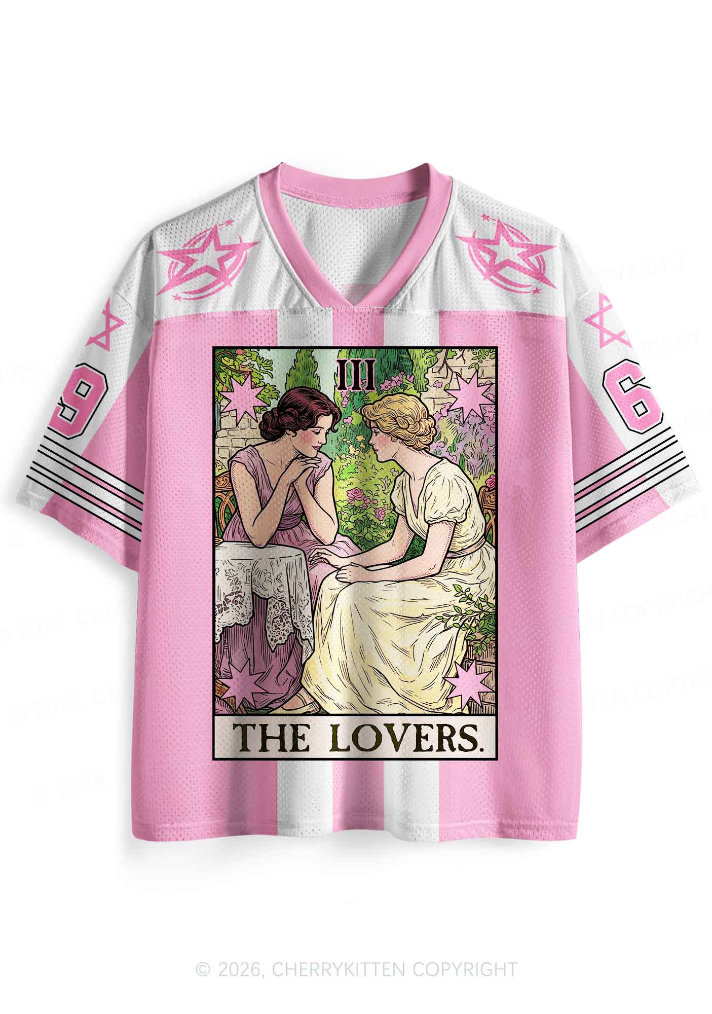 Garden Chat Pride Y2K Sport Jersey Shirts Cherrykitten
