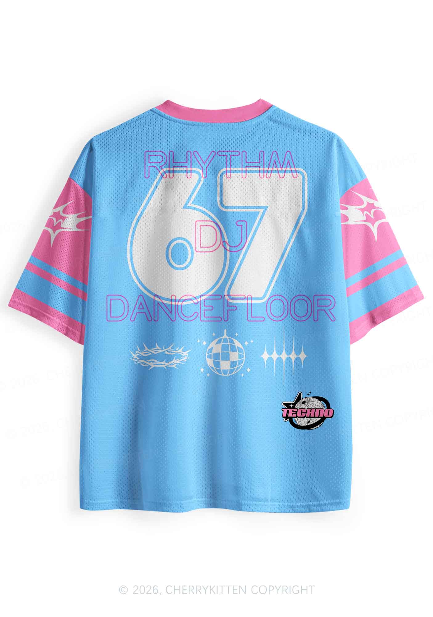 God Is A DJ Y2K Sport Jersey Shirts Cherrykitten