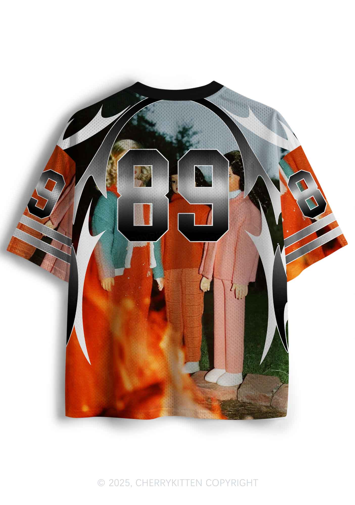 Custom Doll Flame Y2K Sport Jersey Shirts Cherrykitten