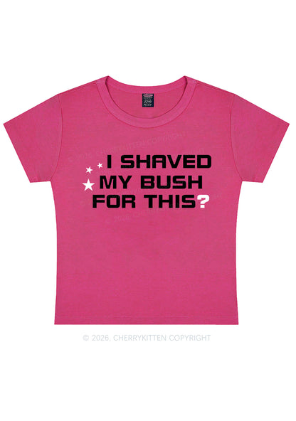 Shaved My Bush For This Y2K Baby Tee Cherrykitten