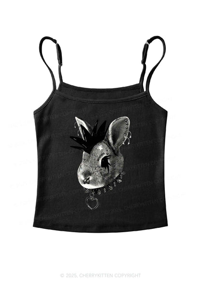 Custom Punk Pet Y2K Spaghetti Strap Cami Cherrykitten