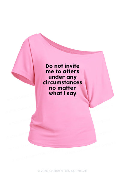Invite Me To Afters Y2K Off Shoulder Tee Cherrykitten