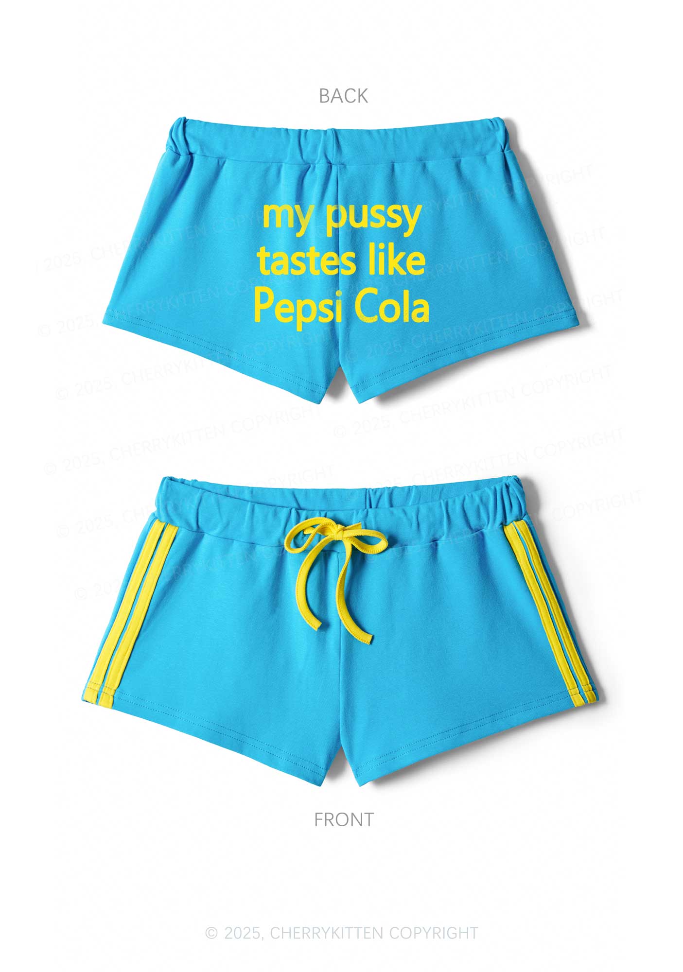 Tastes Like Cola Y2K Drawstring Mini Shorts Cherrykitten