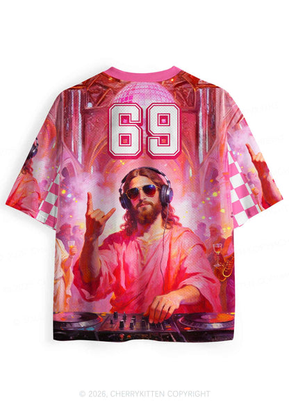 DJ Jesus Y2K Sport Jersey Shirts Cherrykitten