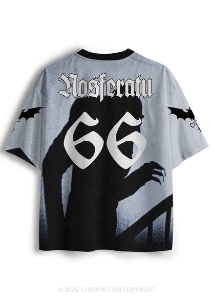 Halloween Custom Horror Shadow Y2K Sport Jersey Shirts Cherrykitten
