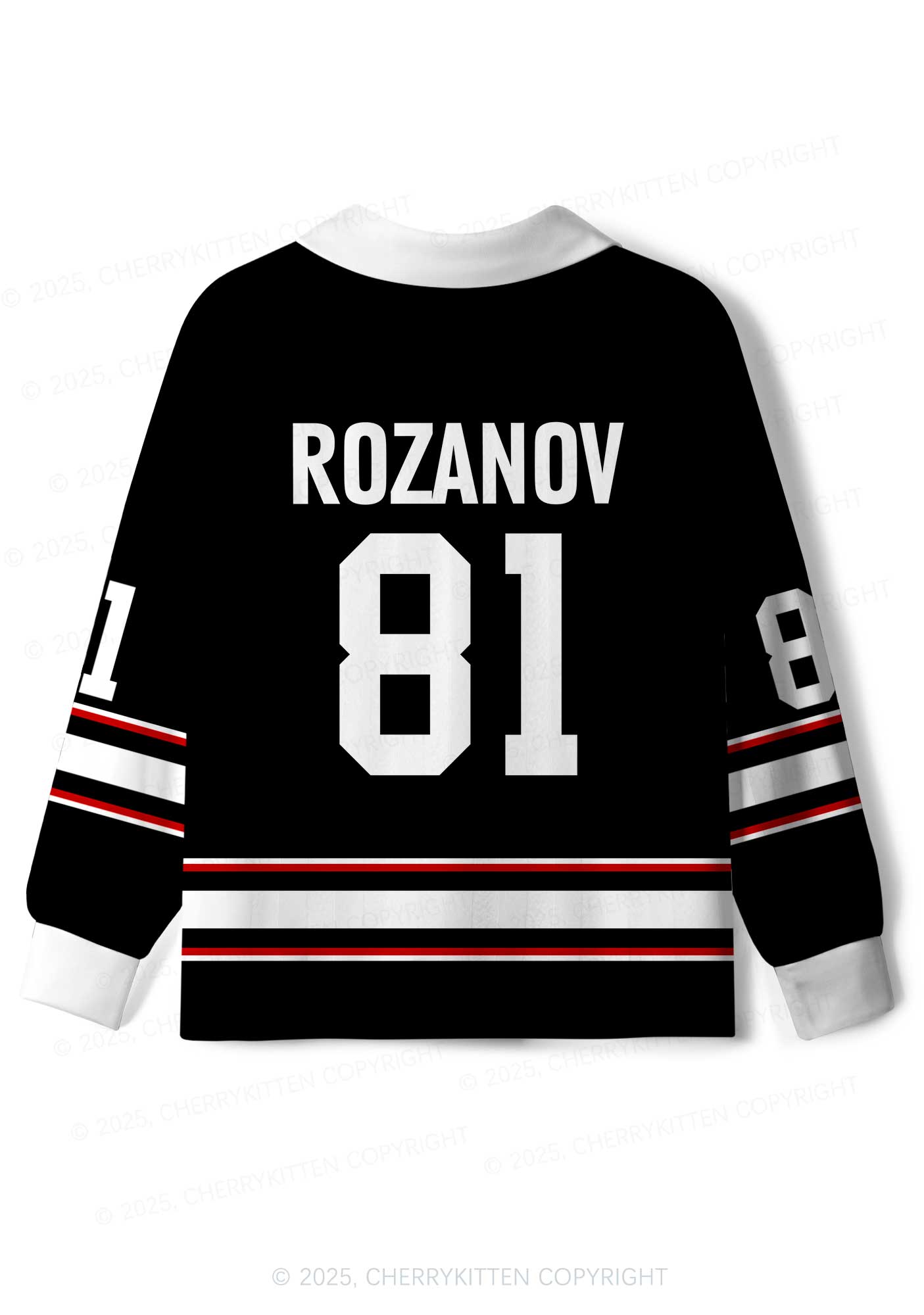 Black Gold HR Y2K Long Sleeve Sport Jersey Shirts Cherrykitten