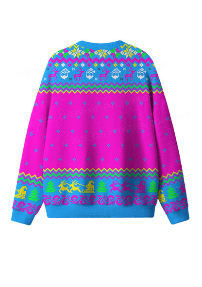 Ya Filthy Animal Y2K Christmas Knit Sweatshirt Cherrykitten