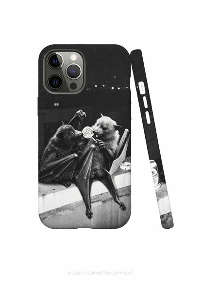 Halloween Lollipop Bat Y2K Phone Case Cherrykitten