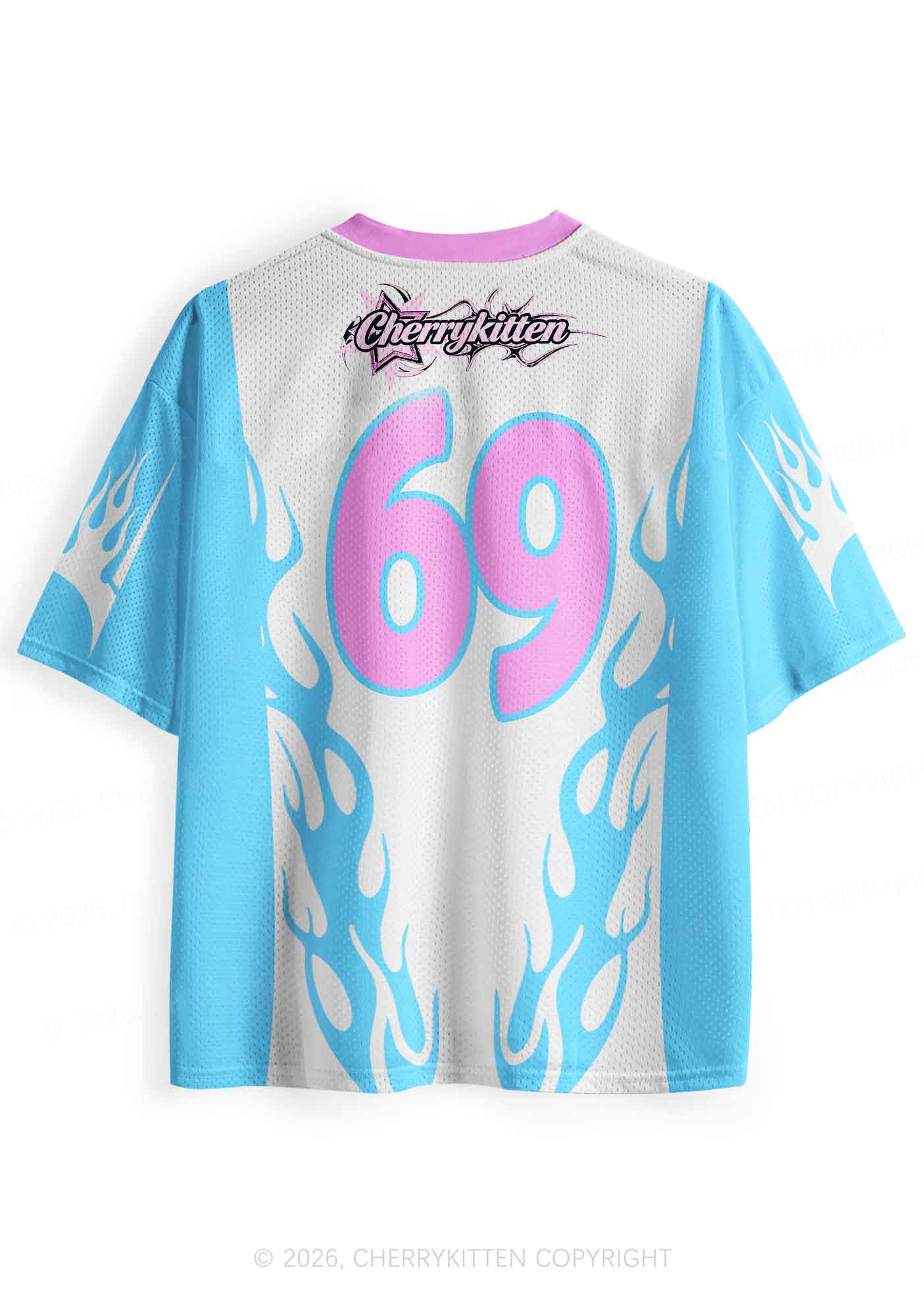 I Love S Men Y2K Sport Jersey Shirts Cherrykitten