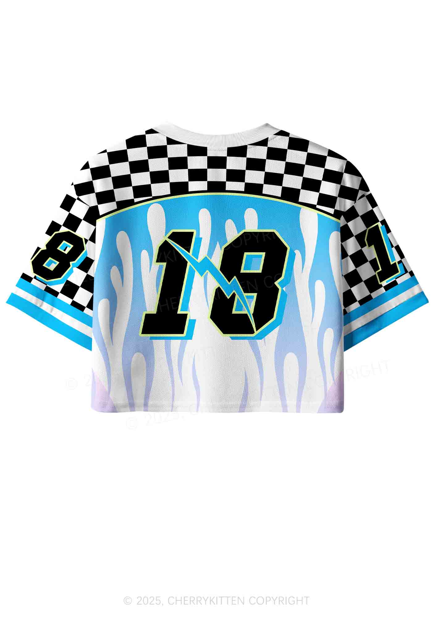 Custom Blue Pickle Slxt Y2K Crop Sport Jersey Shirts Cherrykitten