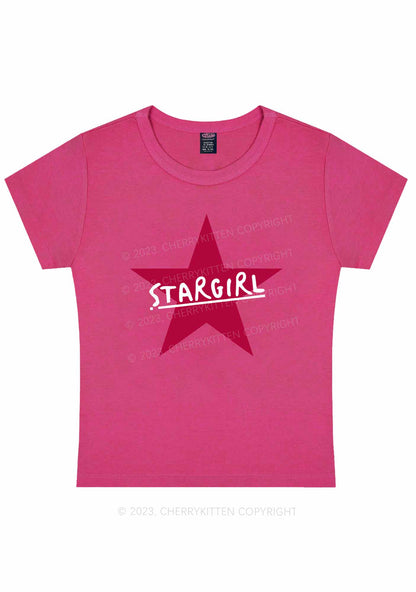 Curvy Stargirl Y2K Baby Tee Cherrykitten