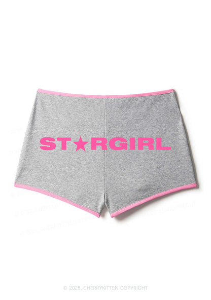 Red Stargirl Y2K Booty Shorts Cherrykitten