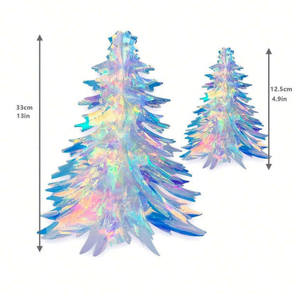 Y2K Rainbow Film Christmas Tree Pendants