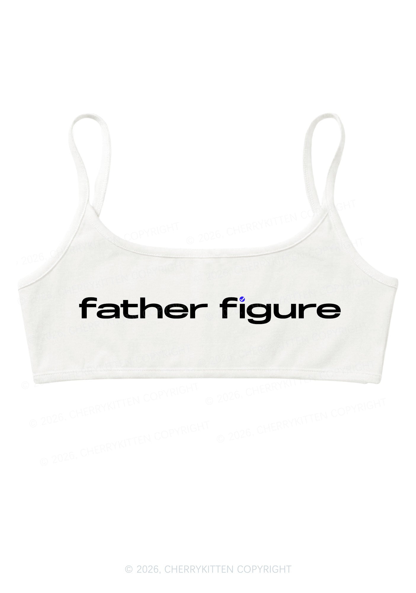 Father Figure Y2K Super Crop Cami Cherrykitten