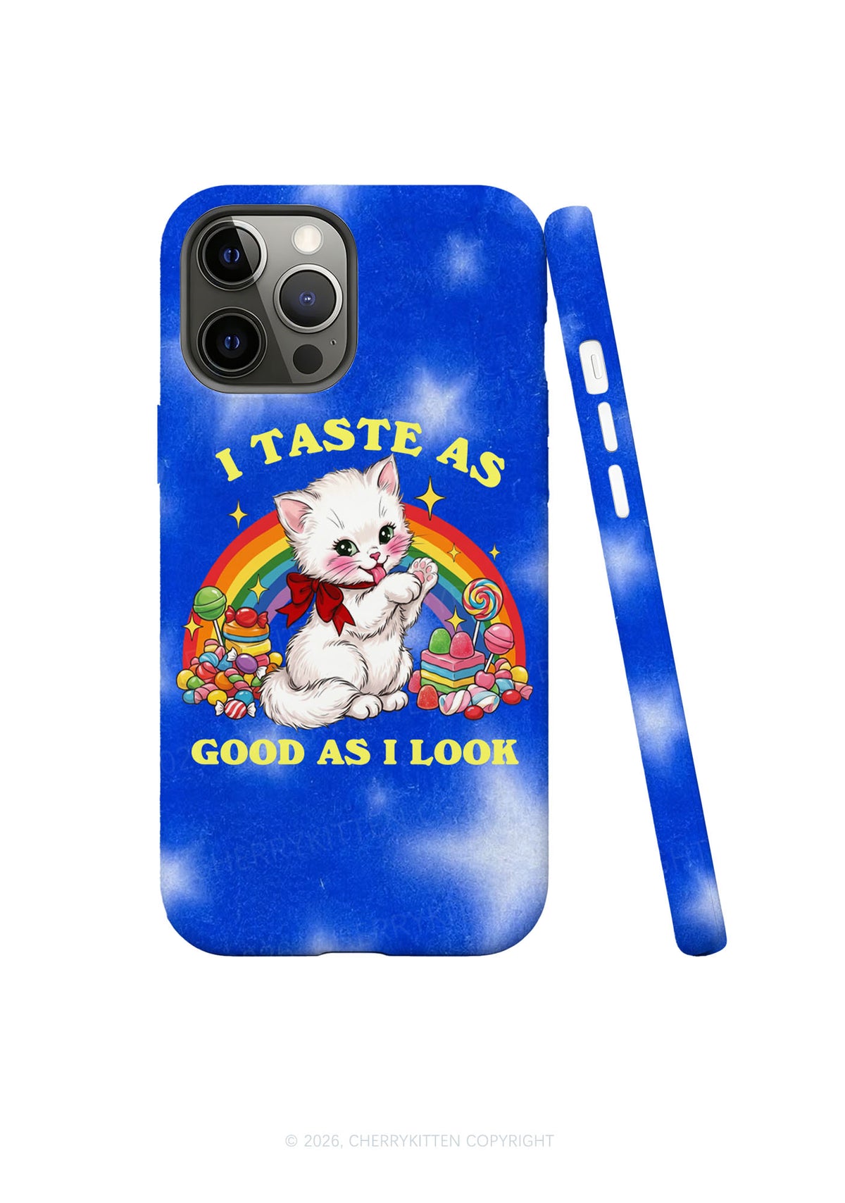 I Taste As Good As I Look Y2K Phone Case Cherrykitten
