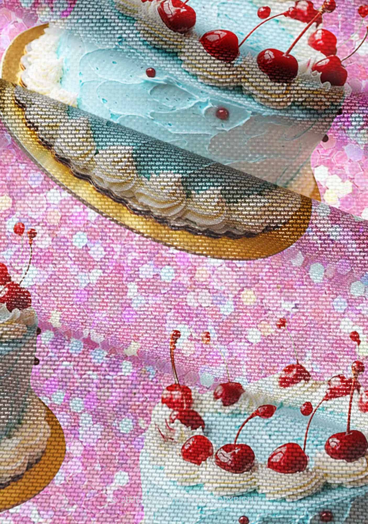Cherry Cake Y2K Mesh Ruched  Waist  V Neck Top Cherrykitten