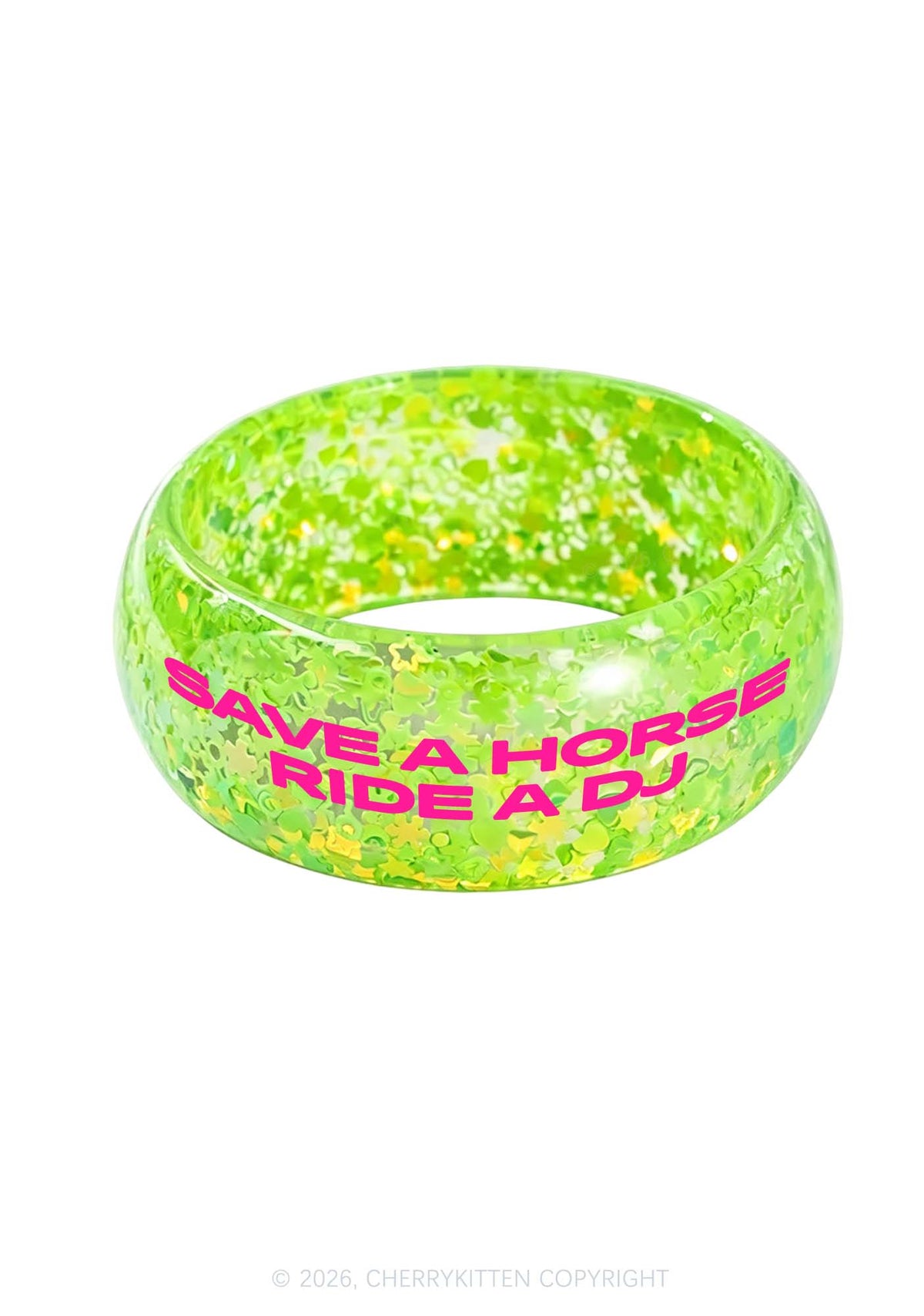 Ride A Dj Y2K Cuff Bangle Cherrykitten