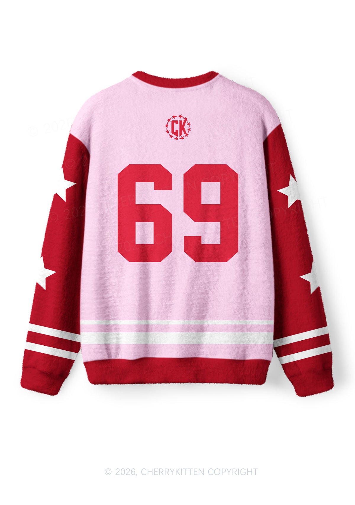 Locally Hated Y2K Knit Sweatshirt Cherrykitten