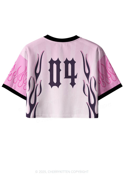 Custom Kiss Girls Kill Boys Pride Y2K Crop Sport Jersey Shirts Cherrykitten