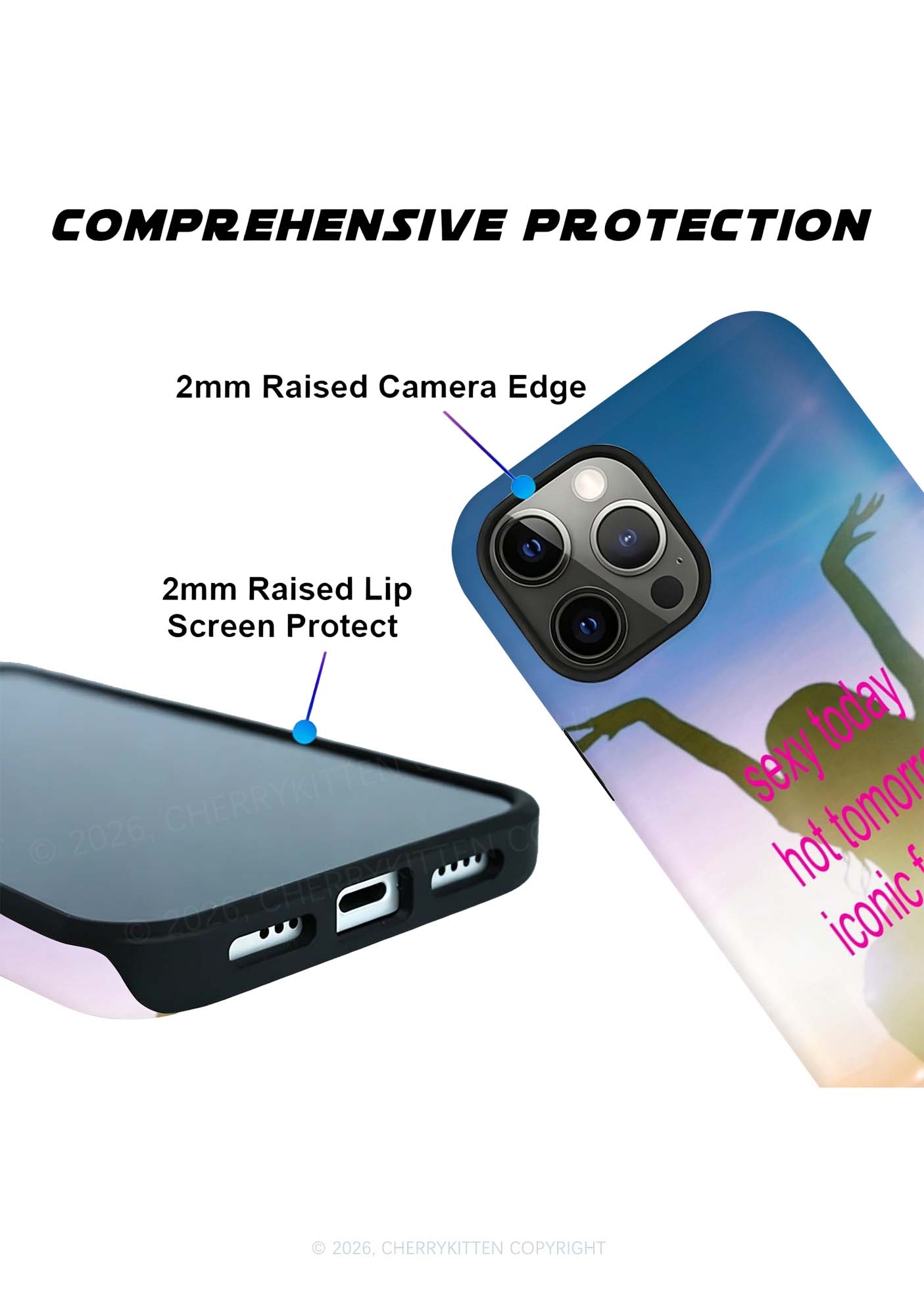 Sxy Today Hot Tomorrow Y2K Phone Case Cherrykitten