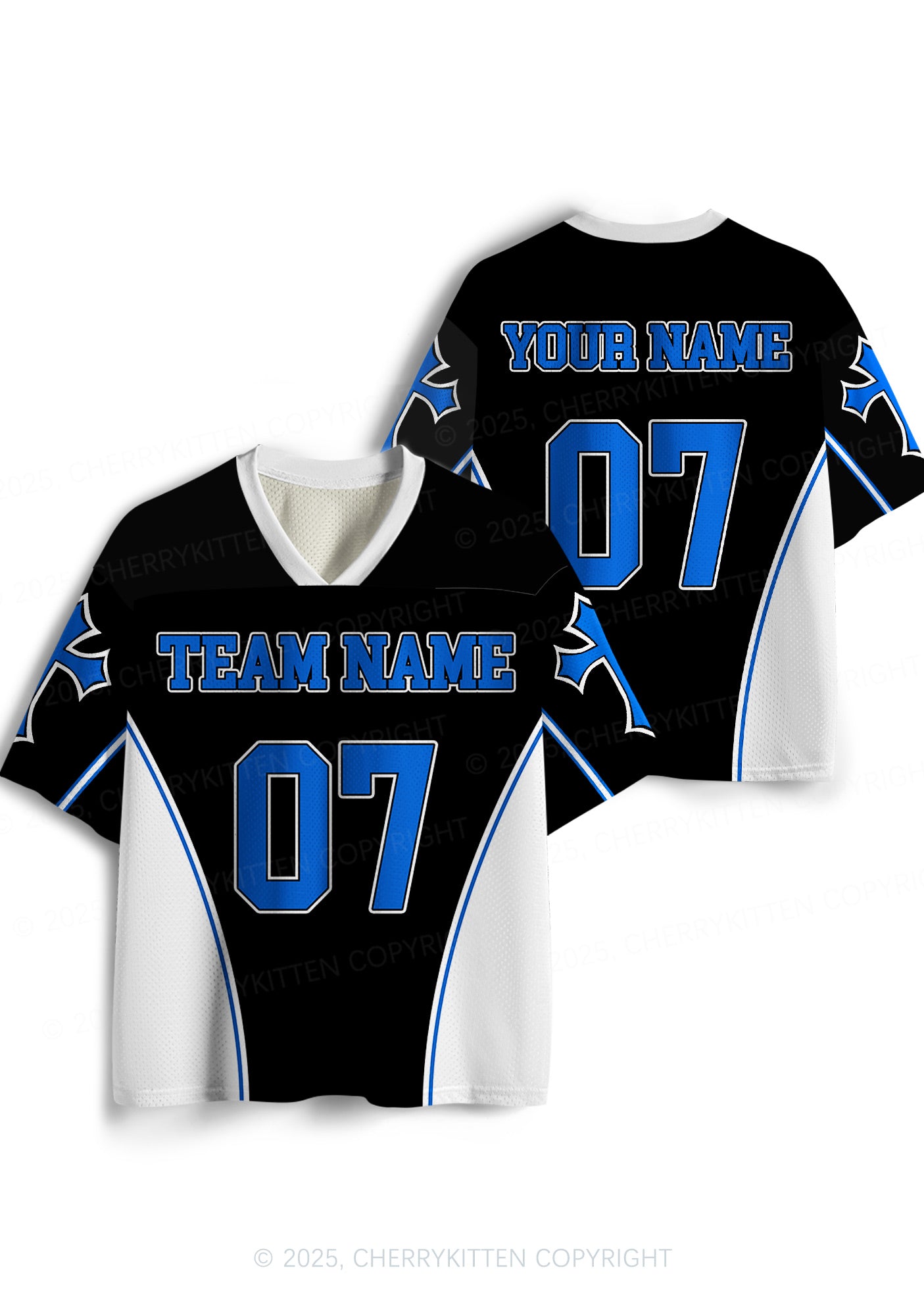 Custom Team Name Y2K Sport Jersey Shirts Cherrykitten