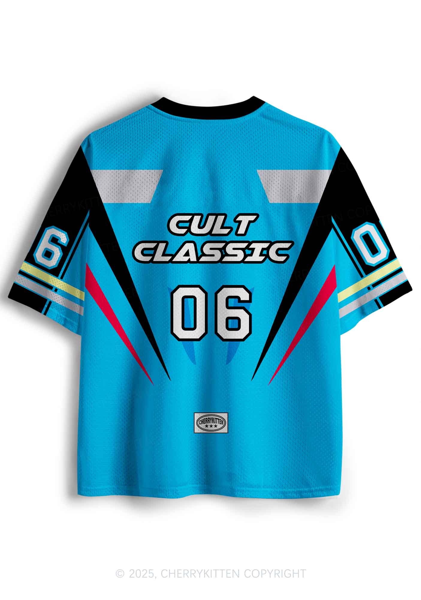 Custom Blue Cult Classic Y2K Sport Jersey Shirts Cherrykitten