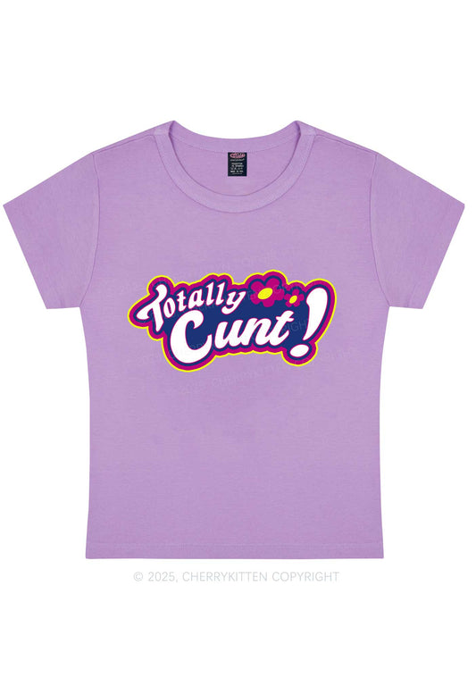 Totally Cxxt Y2K Baby Tee Cherrykitten