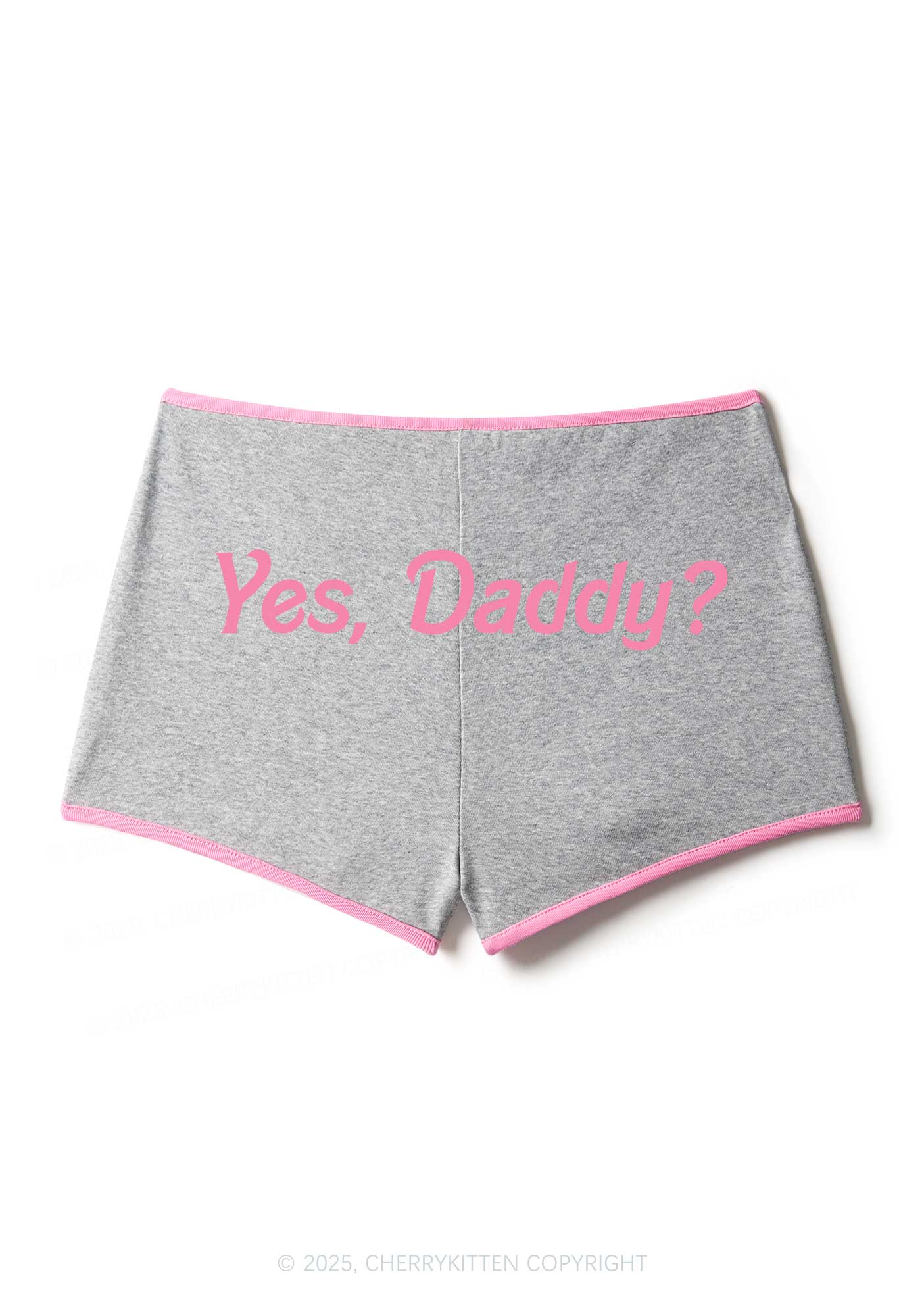 Yes Daddy Y2K Booty Shorts Cherrykitten