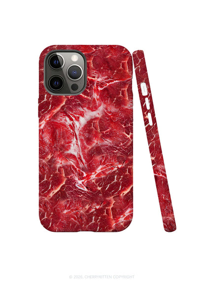 Beef Steak Texture Y2K Phone Case Cherrykitten