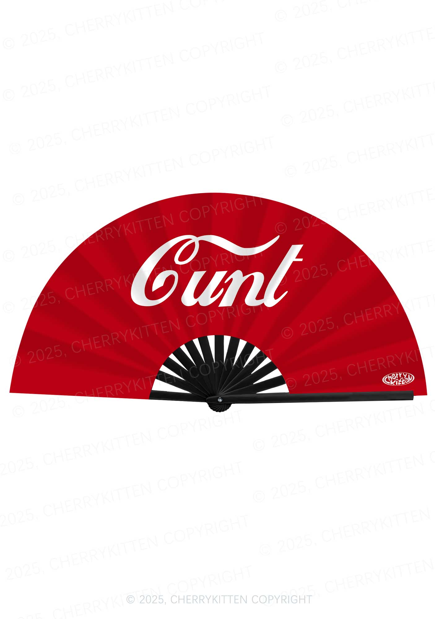 Special Cxxt Y2K Rave Hand Fan Cherrykitten