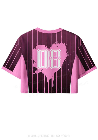 Custom Halloween No You Hang Up Y2K Crop Sport Jersey Shirts Cherrykitten