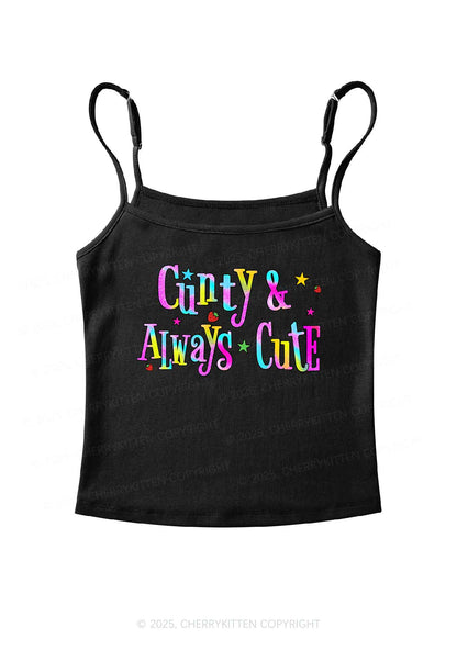 Cxxty Always Cute Y2K Spaghetti Strap Cami Cherrykitten