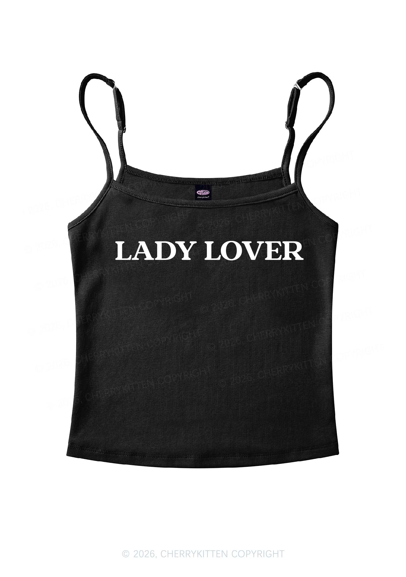 Lady Lover Pride Y2K Spaghetti Strap Cami Cherrykitten