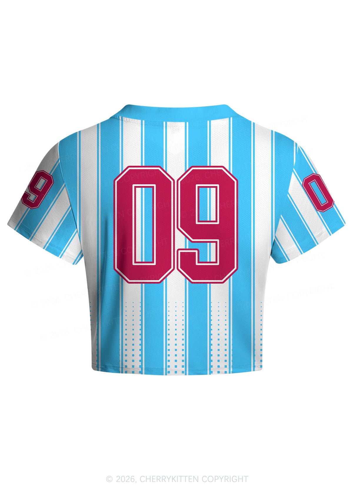 Even Baddies Get Saddies Y2K Crop Football Jersey Shirts Cherrykitten