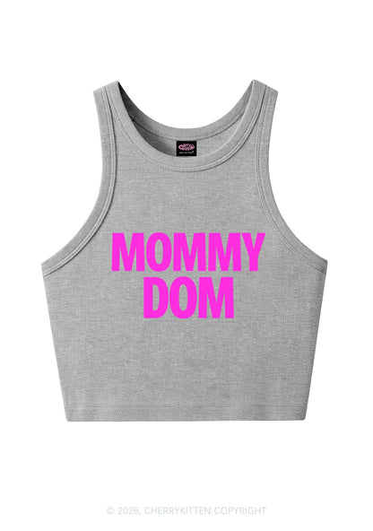 Mommy Dom Y2K Crop Tank Top Cherrykitten