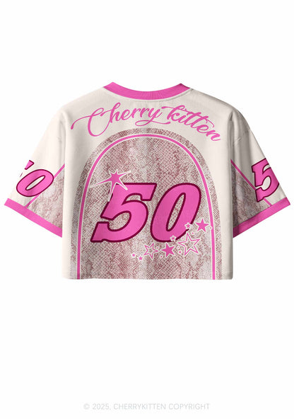 Custom Dump Him Y2K Crop Sport Jersey Shirts Cherrykitten