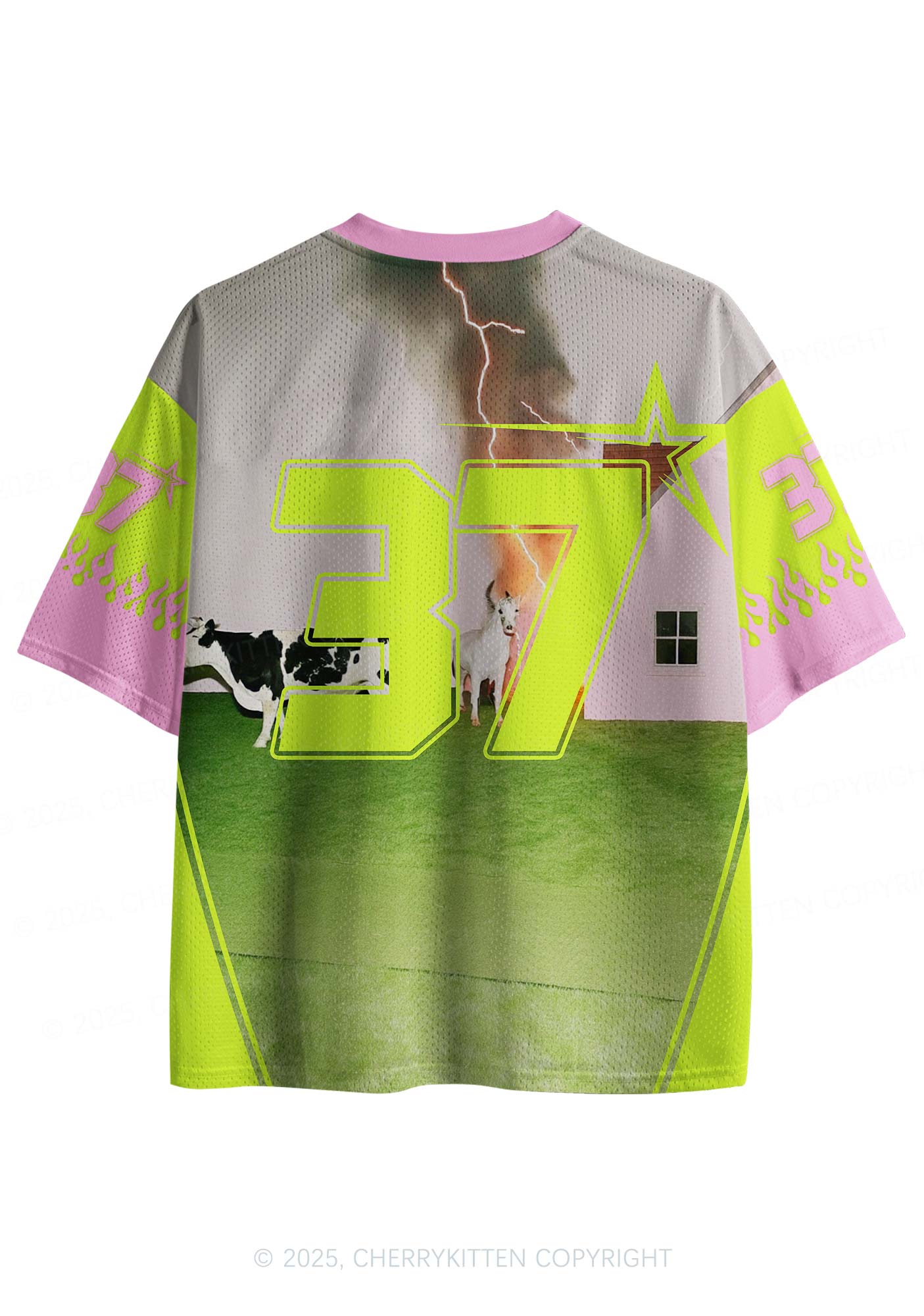 Custom Pony Cow Y2K Sport Jersey Shirts Cherrykitten